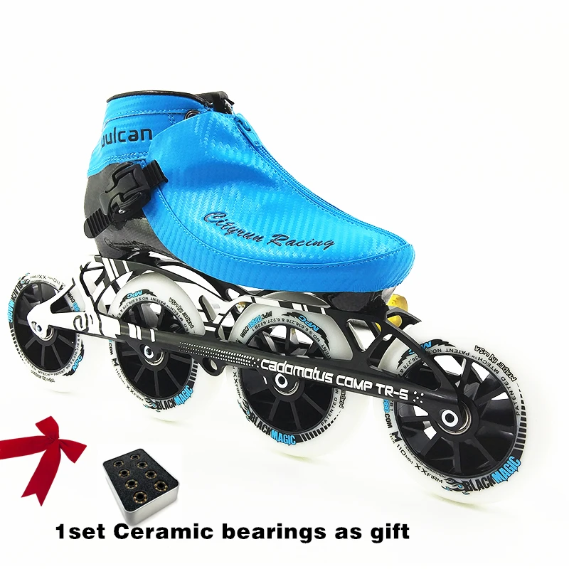 Профессиональный Скорость ботинок кататься на коньках Для мужчин/Для женщин