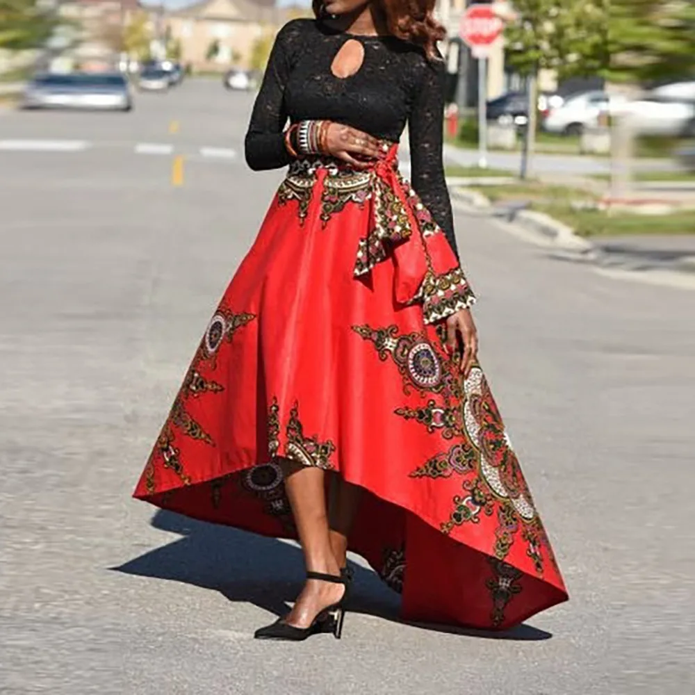 Юбка пачка Женская атласная с завышенной талией и 3D принтом|print skirt|retro skirtswing skirt |