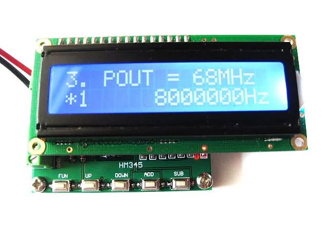 DDS New Square Wave Pulse Signal Generator Source Frequency Range 1KHz~68MHz | Лампы и освещение