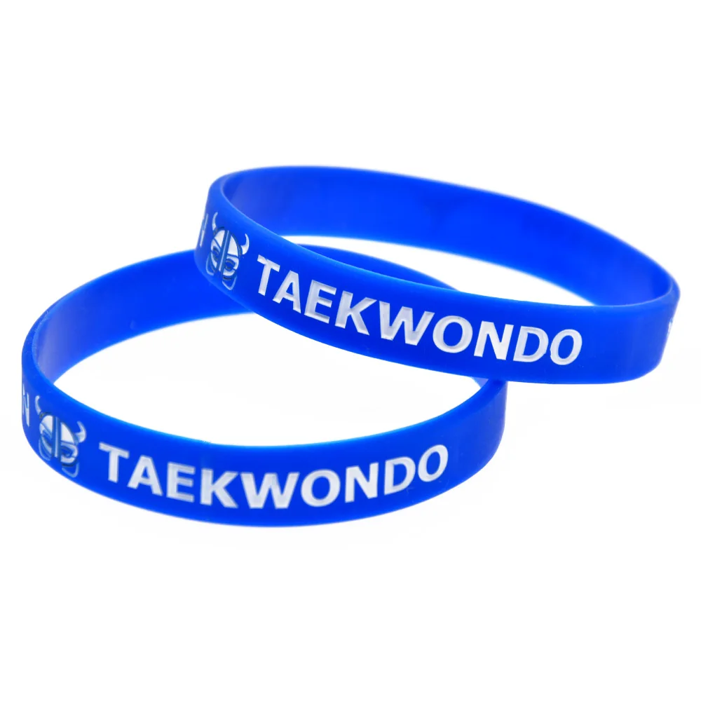 OBH оптом дешевые синий спортивный силиконовый браслет для рекламы подарок |
