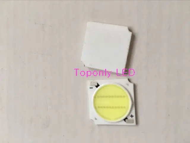 10w High Quality Epistar square led lighting source DC30-34v 300mA white color cob module 19x19mm 200pcs DHL free shipping | Лампы и