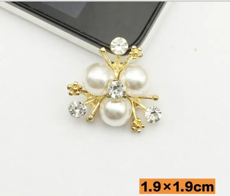 Хит продаж новинка 10 шт. аксессуары для волос с жемчугом и цветком из горного