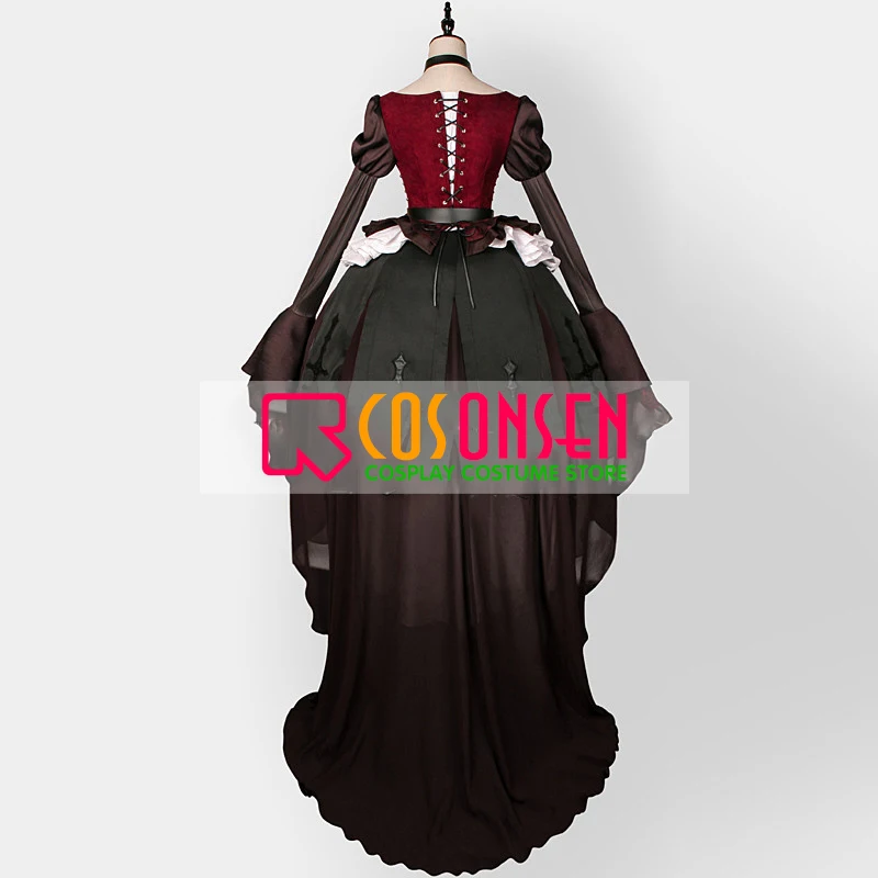 Лидер продаж длинное платье с капюшоном для косплея SINoALICE Alice Red Riding Hood monk костюм