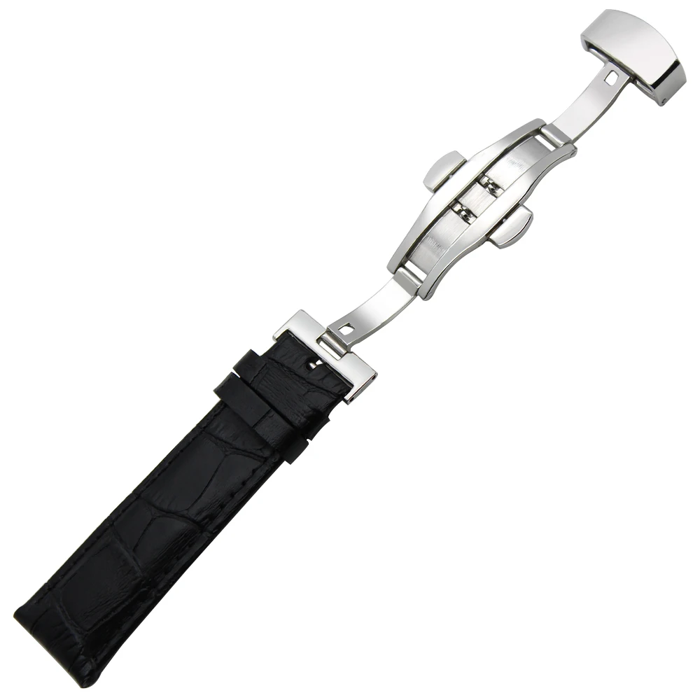 Ремешок Croco из натуральной кожи для Tissot 1853 мужские и женские часы ремешок со