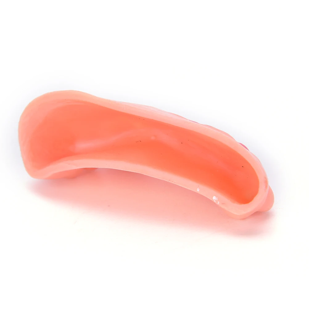 

1PC Practical Jokes Prank Freak Teeth Wacky April Fool Gift Halloween Funny False Teeth Gags Party Buckteeth Cosplay Toys