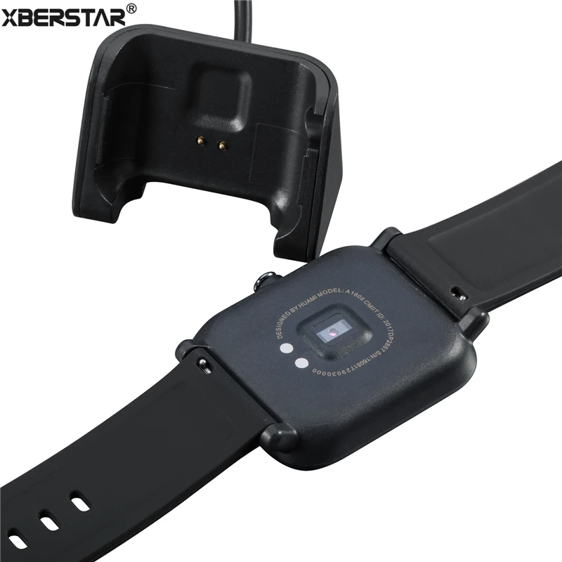 XBERSTAR 1 м USB Зарядка Док станция зарядное устройство для Xiaomi Huami Amazfit Bip BIT PACE Lite Youth