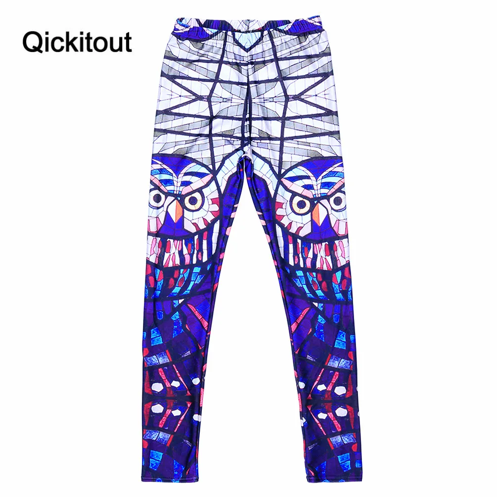 Стеклянный пенис Сова LEGGINGSmilk supernova распродажа Женские цифровые печатные