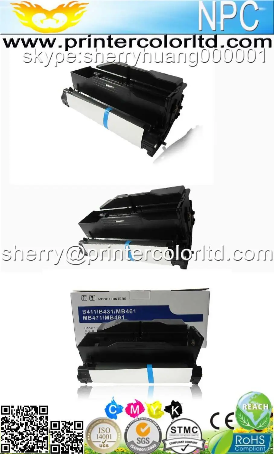 drum unit for Oki data MB-471 wMFP Oki-data MB 471-w-MFP Okidata B431DN image cartridge -lowest shipping | Компьютеры и офис