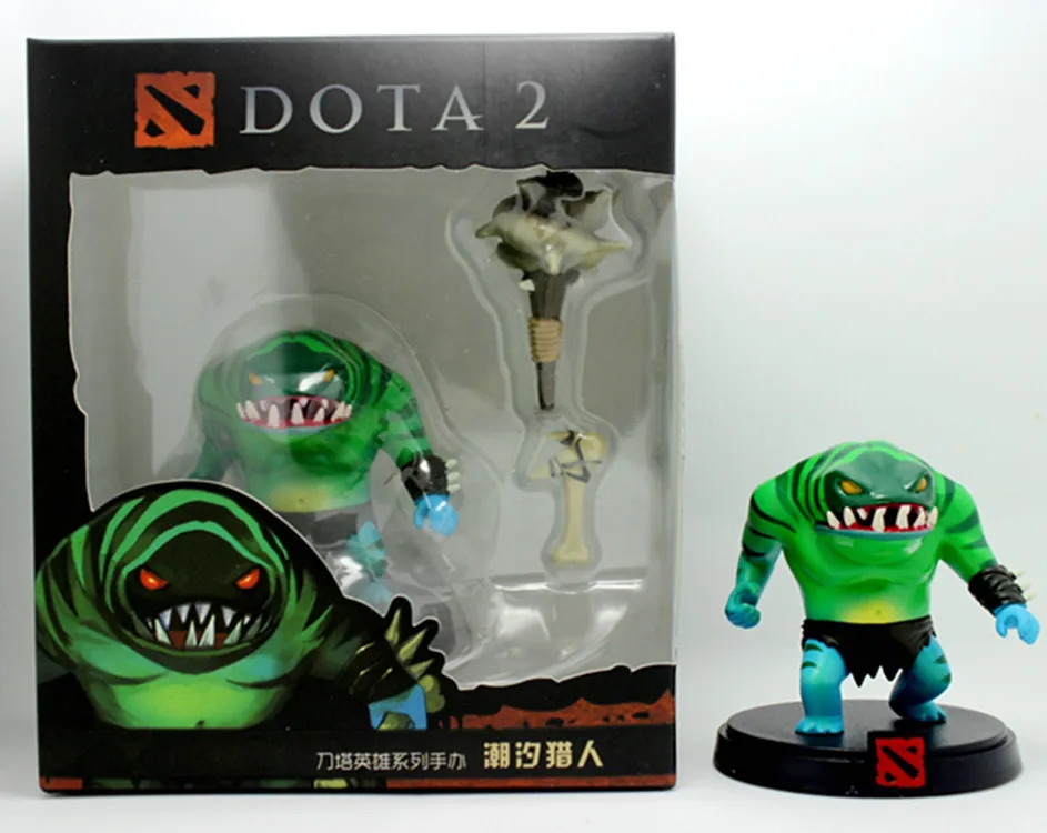 DOTA 2 фигурки Левиафан ПВХ в коробке коллекция Dota2 игрушки Dota герои лучший подарок
