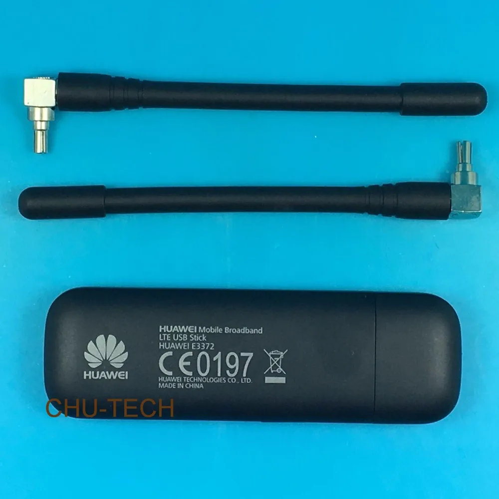 Разблокировка HUAWEI E3372 E3372h-153 150 Мбит/с 4G LTE USB модем ключ двойной антенный порт Поддержка всех