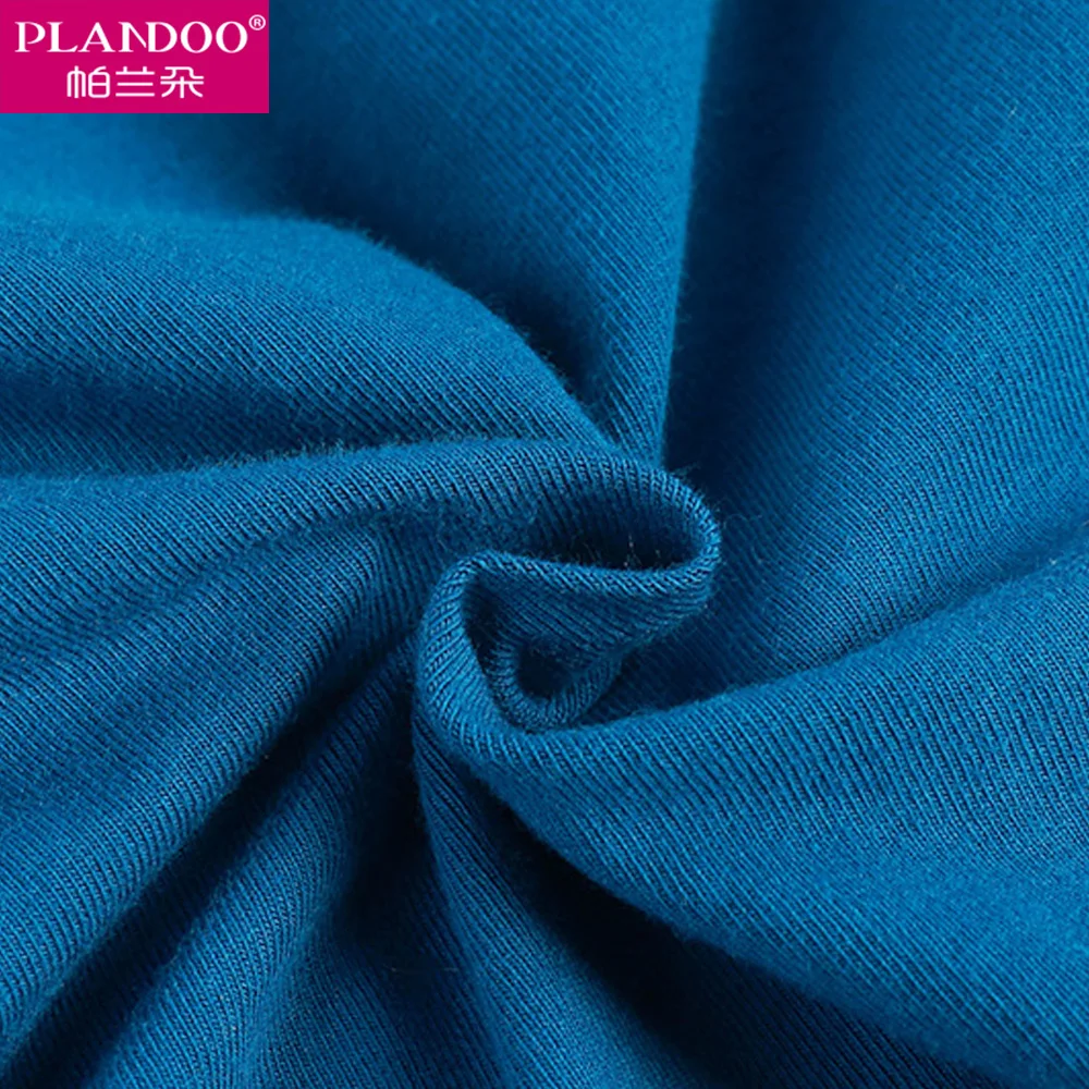PLANDOO 2017 Моды Мужской Underwear Специальные U Выпуклая 4 Шт. Пакет 100% Хлопок Боксер Шорты