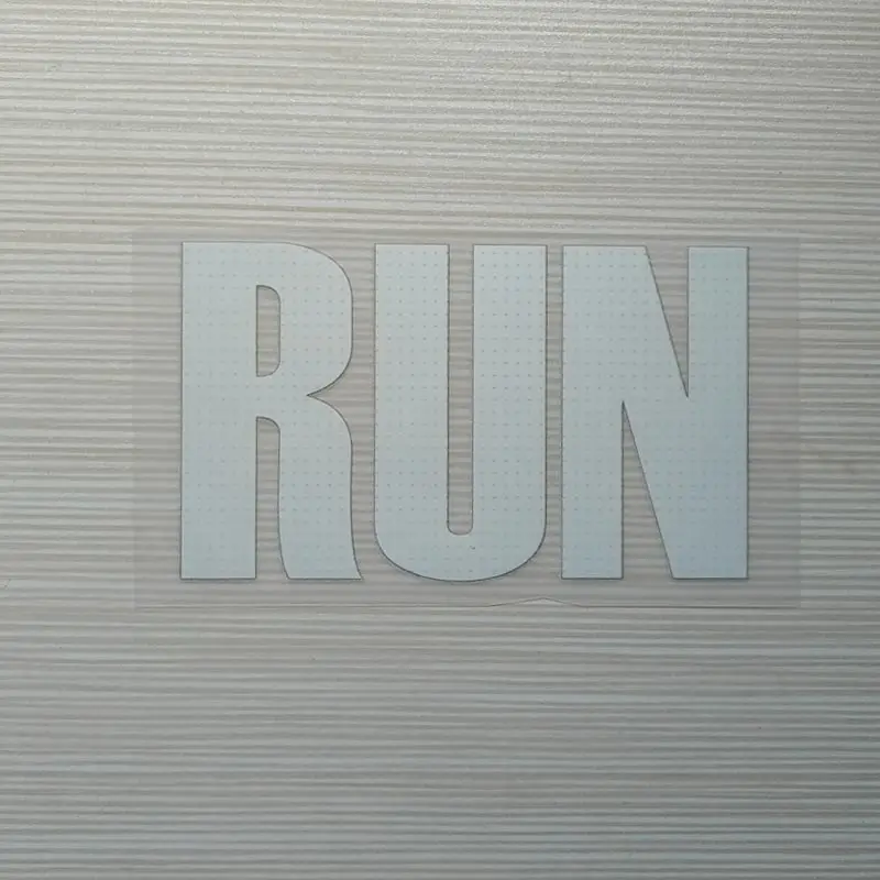 COSBILL RUN термоклейкие нашивки с надписью для одежды сделай сам моющиеся взрослых