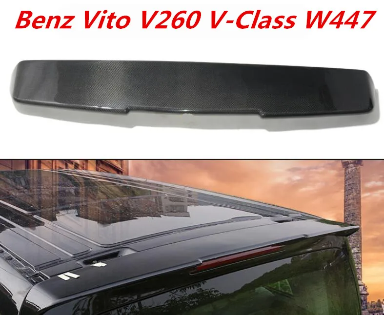 Задняя Крышка багажника из углеродного волокна спойлер для крыльев AERO Benz Vito V260 V