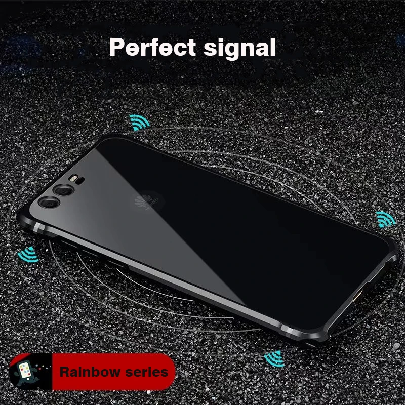 Для Huawei P10 случае роскошный блеск тонкий жесткий Алюминий металла Рамка бампер
