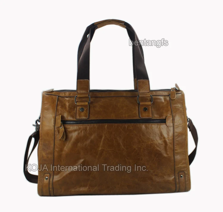 100% натуральная кожа Для мужчин дорожные сумки большой багажные кожаная сумка