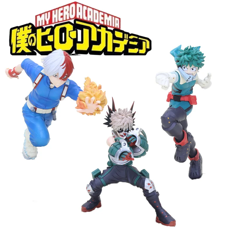 Фигурка героя аниме Моя геройская академия кукла Bakugou Katsuki Midoriya Izuku Todoroki Shoto boku