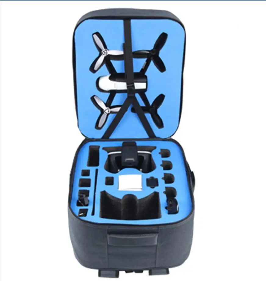 Новое поступление серый Рюкзак для parrot bebop 2 power FPV + VR очки камера RC дроны