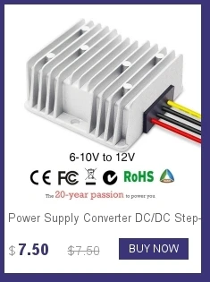 dc dc понижающий USB Питание преобразователь DC/DC Step-Down 12 В до 5 В 2.5a Водонепроницаемый Управление автомобиля модуль автоматического защита размер 43*22*11 мм