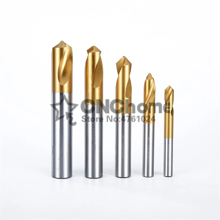 1PCS 3.0*60 degrees/3.0*90 degrees/3.0*120 degrees High quality HSS-CO Titanium coating Pilot drill center Free shipping | Инструменты