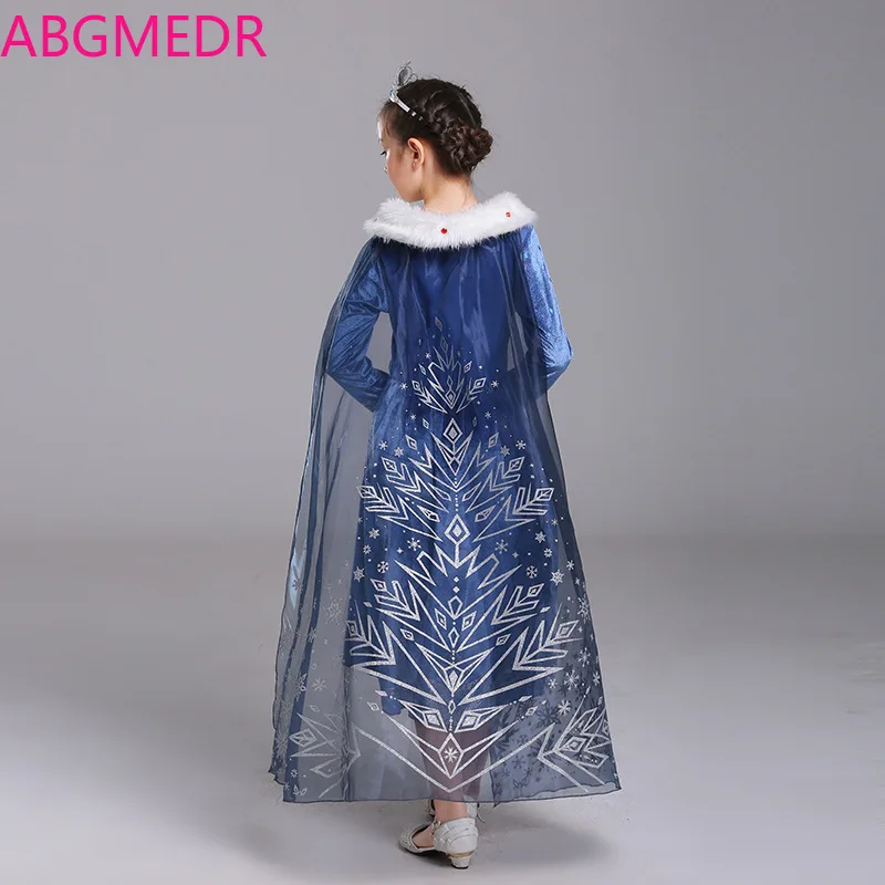 Kids Dresses for Girls Princess Costume Winter Dress Elsa Clothes Children New Years Eve Fashion 2019 | Детская одежда и обувь