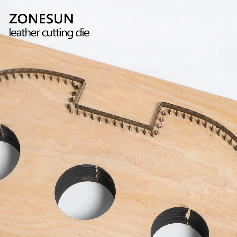 ZONESUN D1 кожаная записная штанцевый нож инструмент для рукоделия портмоне удар