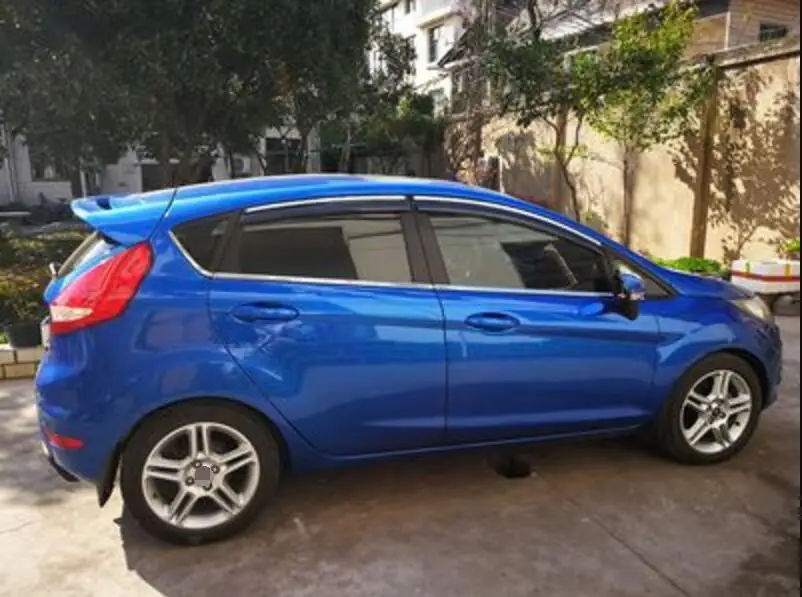 RKAC Custom fit 4 шт оконный козырек дефлектор защита от дождя для Ford Fiesta 5-дверный люк 2014