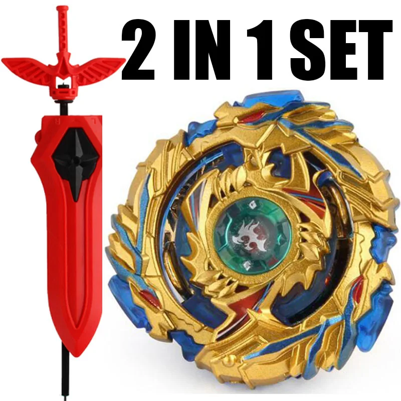 Золотой специальное издание Bey волчок лопасти Burst B 79 Drain Fafnir.8.Nt w/Launcher Toy Kids With Sword