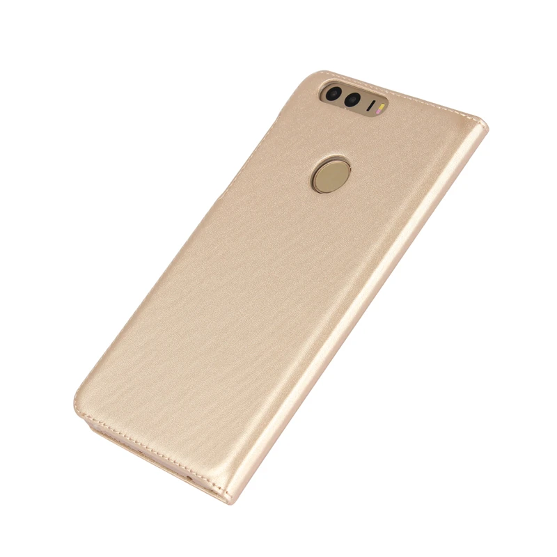 Премиум прозрачный чехол для huawei Honor 8 чехол-книжка из искусственной кожи чехол для huawei Honor 8 оболочка