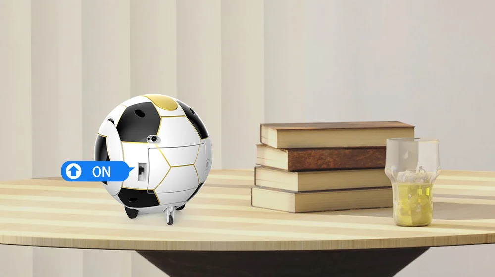 DEERC Smart Soccer Robot Toy Intelligent Touch Deformation With Sound Action Obstacle Avoidance Smart Induction Robots For Kids