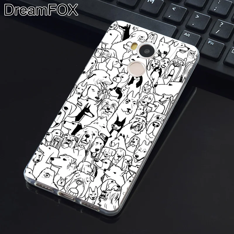 Dreamfox K108 Пособия по немецкому языку овчарка любовь Мягкий силиконовый чехол из