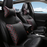 kkysyelvacar covers car neck pillow car lumbar support for office chair car lumbar pillow seat support lumbar cushion for car