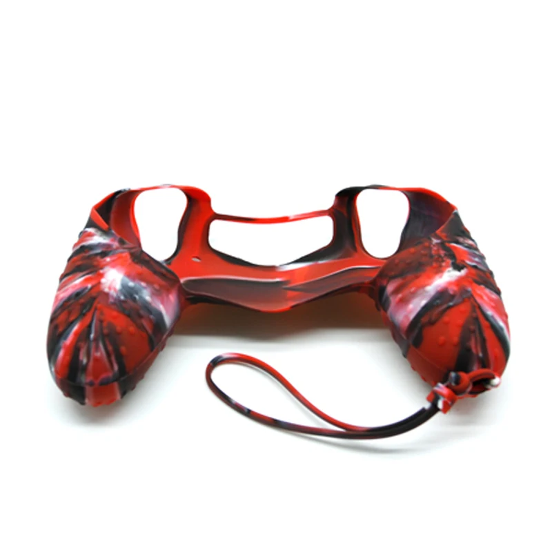 Новый чистый цвет силиконовый защитный чехол для PS4 контроллера от китайского