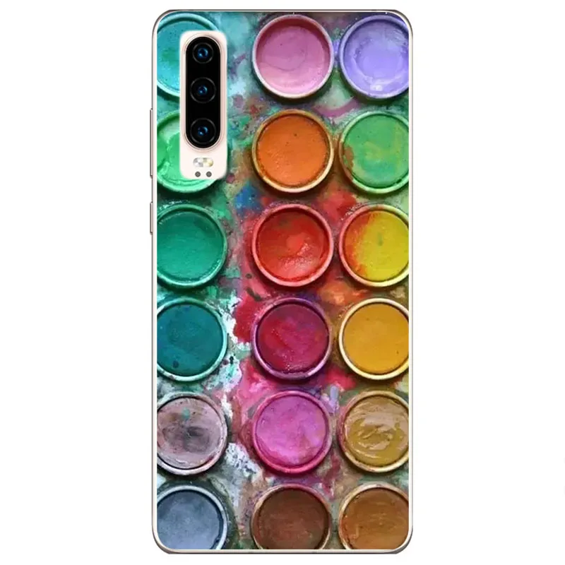 Мягкий Силиконовый ТПУ чехол для телефона Huawei P30 P30PRO Защитная куртка lite NOVA4E