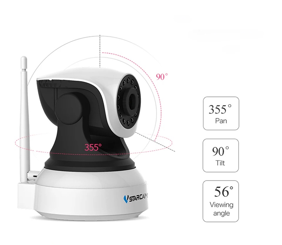 VStarcam C7824WIP HD 720 P Беспроводной IP Камера Wi-Fi Onvif Товары теле- и видеонаблюдения сеть Wi-Fi Камера инфракрасный ИК