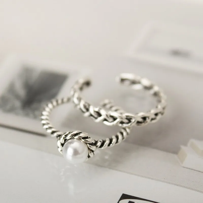 Индивидуальное модное полуоткрытое кольцо регулируемое Кристальное