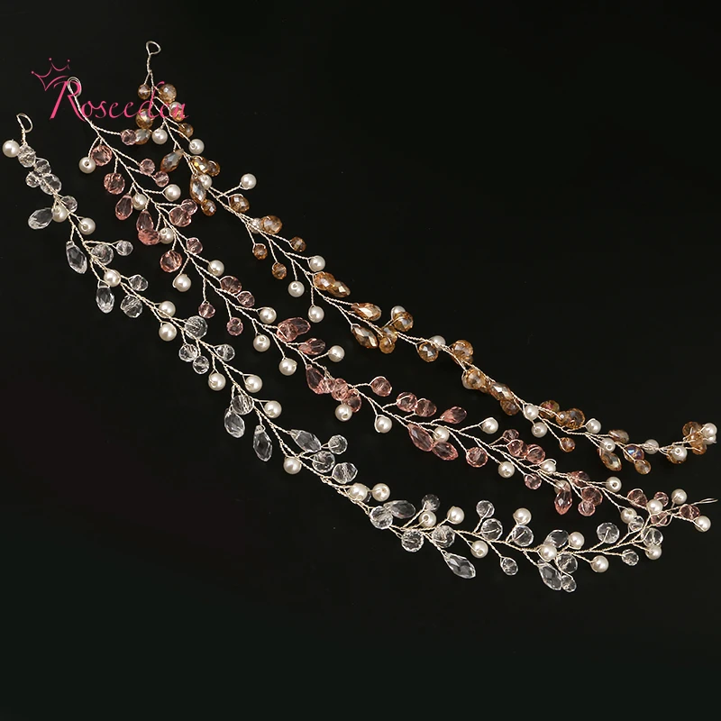 Ручная работа свадебные аксессуары для волос новая тиара головная часть с