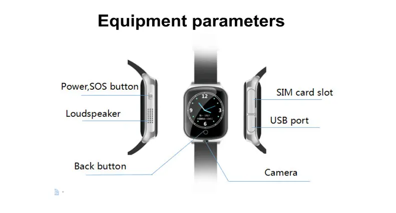 Смарт-часы 3g для детей, пожилых людей, gps, Wi-Fi, SOS LBS, A19, gps часы, камера, поиск, поиск, экстренный вызов, 3g, Детские умные часы