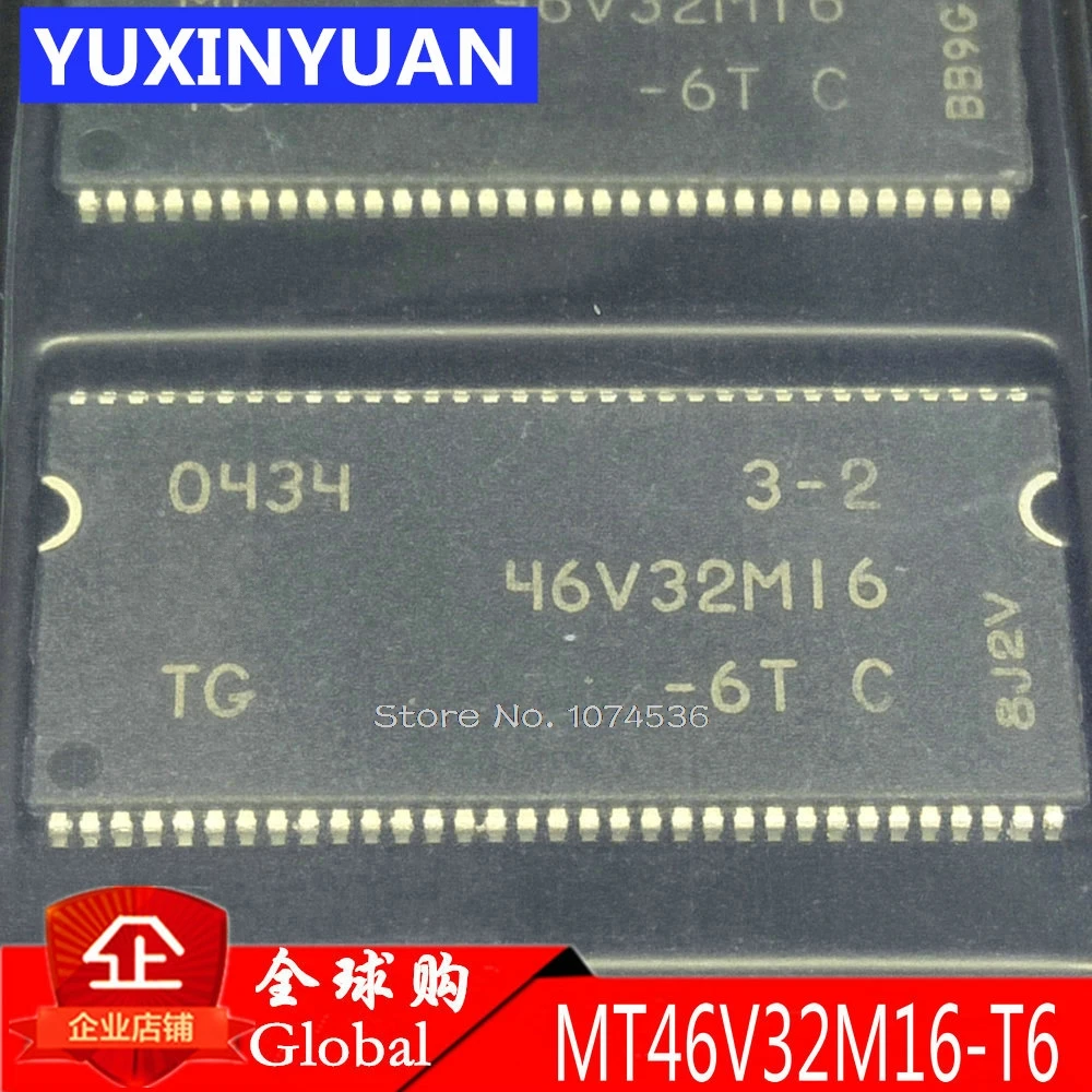 5 шт./лот Φ: F MT46V32M16 46V32M16 6T Φ 512 MB: x4 x8 x16 DDR SDRAM|Интегральные схемы| |