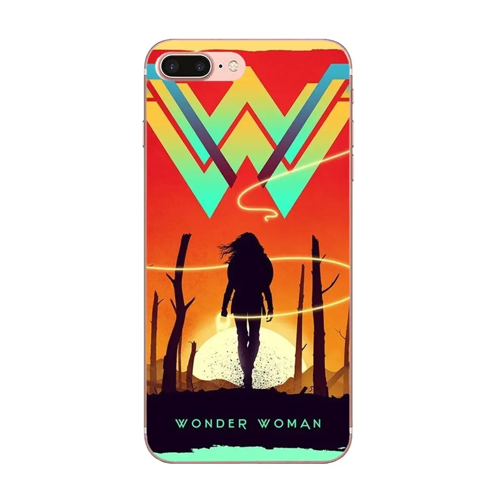 Чехлы из ТПУ для Samsung Galaxy Note 5 8 9 S3 S4 S5 S6 S7 S8 S9 S10 mini Edge Plus Lite Wonder Woman Power | Мобильные