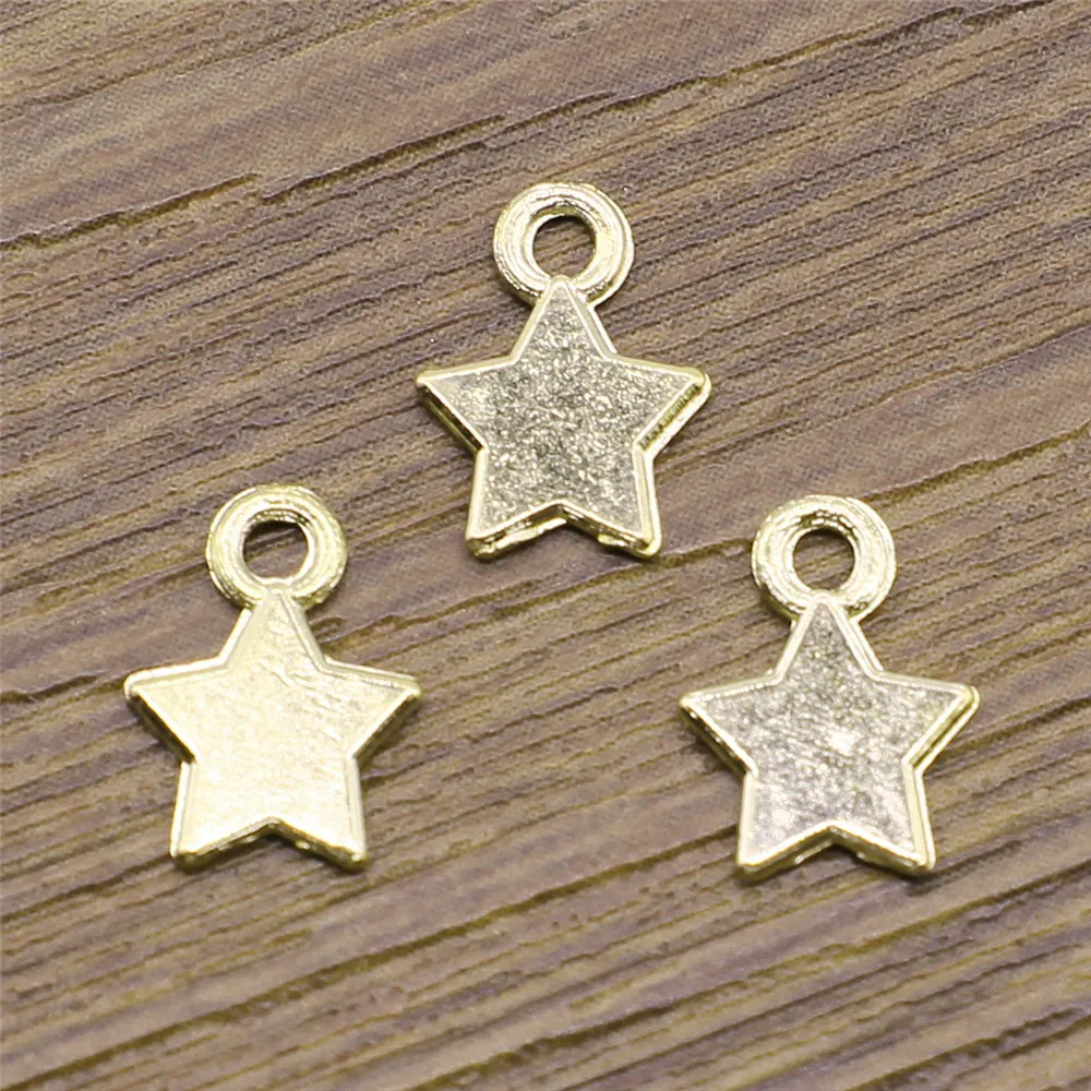 Для выведения токсинов 40 шт 10x8mm 3 цвета старинное серебро цвет KC Золотой античная