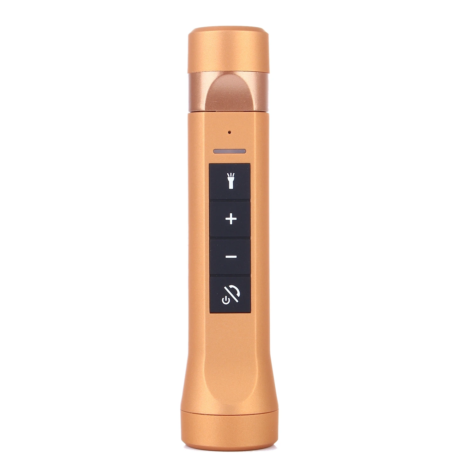 Gold Bluetooth Многофункциональный фонарик динамик музыкальный фонарь велосипед Велоспорт Портативный - Цвет: Gold