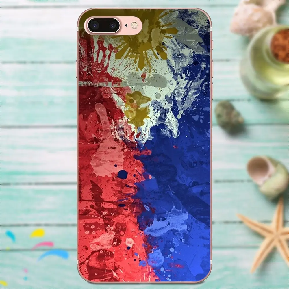 Мягкая Новая мода для Xiaomi Mi3 Mi4 Mi4C Mi4i Mi5 Mi 5S 5X 6 6X 8 SE A1 Max Mix 2 Note 3 4 Ph флаг Филиппин