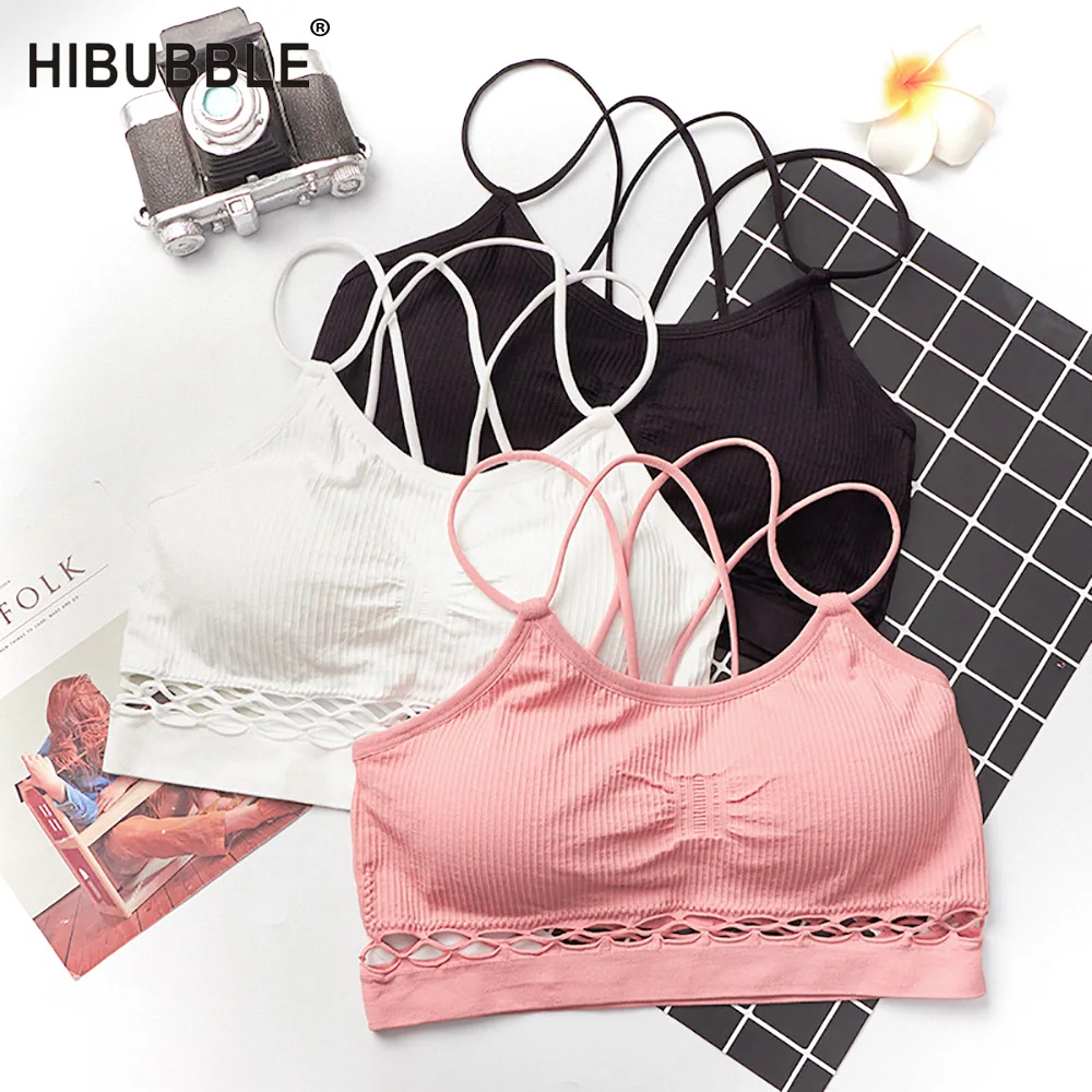 HIBUBBLE летний бюстгальтер сексуальное бесшовное нижнее белье без косточек женские