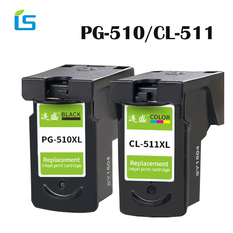 2 шт./компл. сменный чернильный картридж для Canon PG 510 pg CL 511 Pixma MP240 MP250 MP260 MP270 MP280 MP480