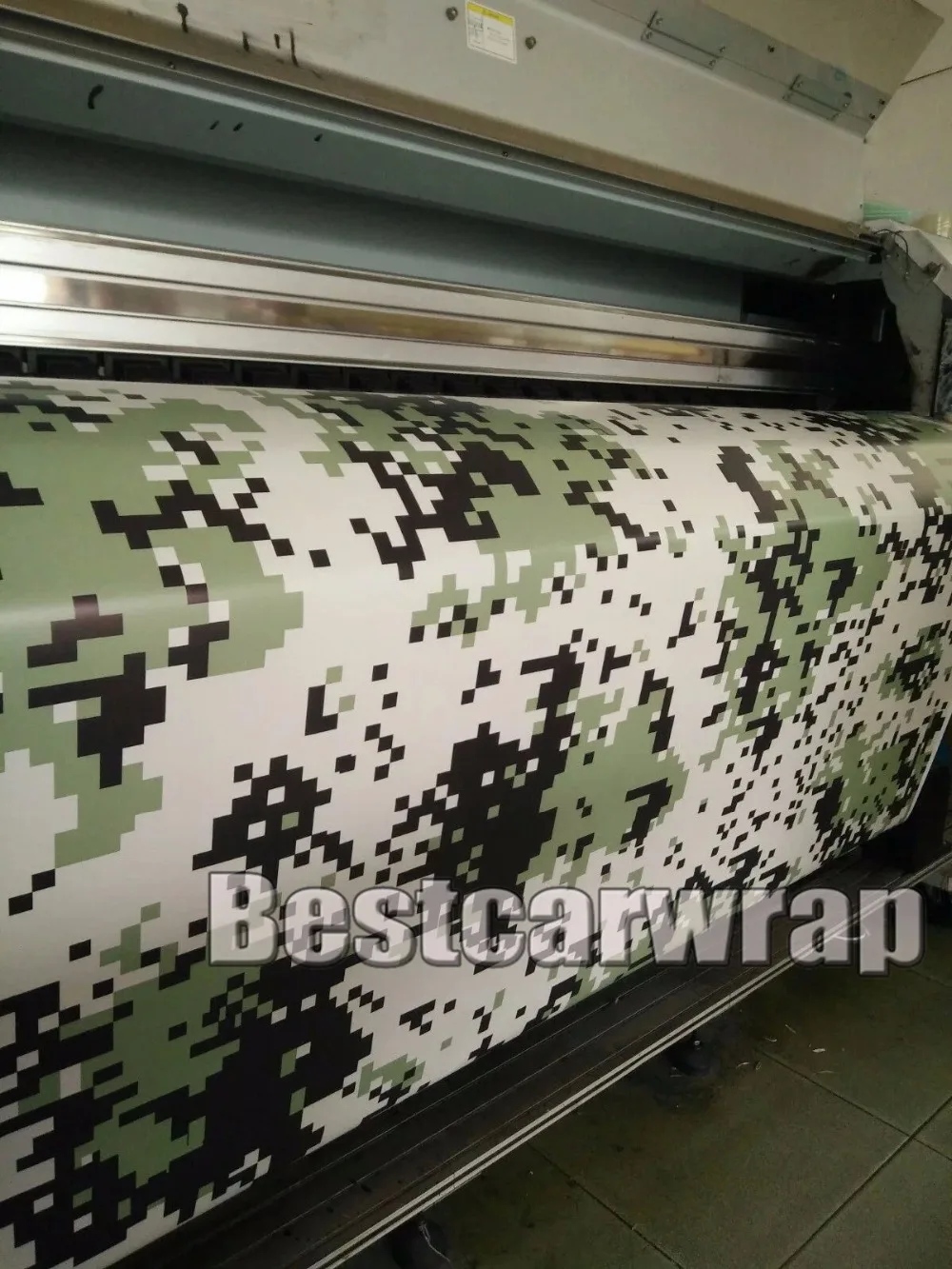 Цифровой военный зеленый камуфляж автомобиля Обёрточная бумага пленка PELLICOLA с