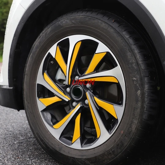 Светоотражающая лента Наклейка для TOYOTA CHR C-HR наклейка на обод наклейка S