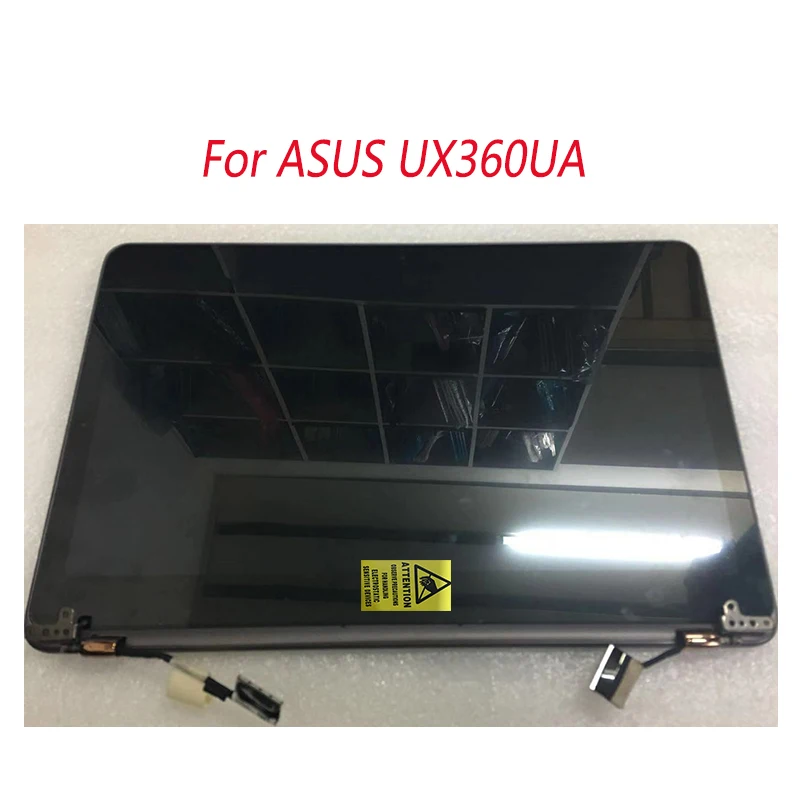 13," ЖК сенсорный экран в сборе+ петли для Asus Zenbook UX360U UX360UA серый черный цвет шампанского