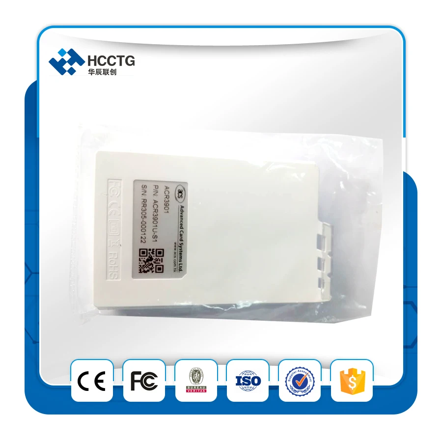 ISO 7816 ACR3901U S1 Bluetooth conact и беспроводной считыватель смарт карт|card reader|smart card readeriso |