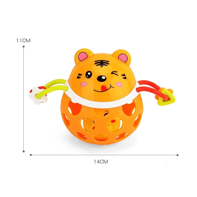 Baby's Rattles Learning To Speak Animals Hand Bell Baby Early Educational Toys Jingle Juguetes Educativos | Игрушки и хобби