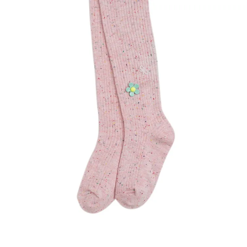 Носки для малышей хлопковые колготки носки маленьких девочек Нескользящие милые